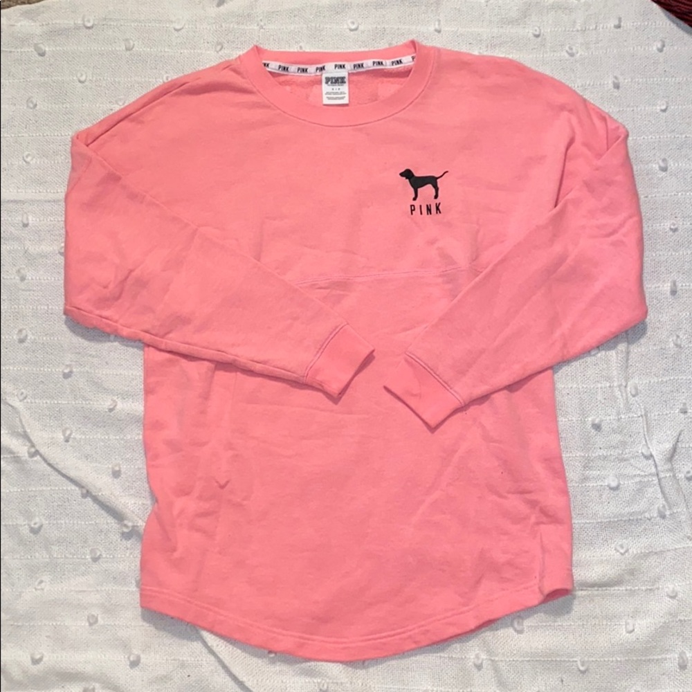 VS PINK oversized Campus T-Shirt